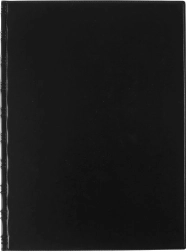A4 folder with side pocket Classic black