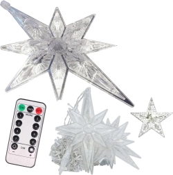 Светлинна завеса с LED звезди