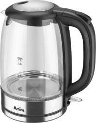 Стъклена електрическа кана 1,7 л AMICA KD2050G