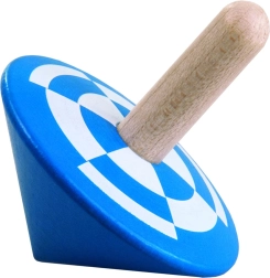 DETOA дървен пумпал – син