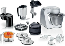 Bosch Serie 4 MUM5 kitchen robot 1000 W white/silver