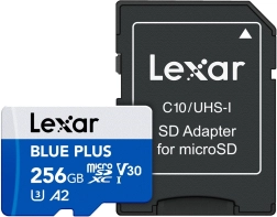 Карта памет Lexar Blue Plus microSDXC 256 GB