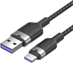 USB кабел USB‑A към USB‑C 2 m 100W 6A Vention