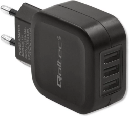 Qoltec Charger 3xUSB 17W