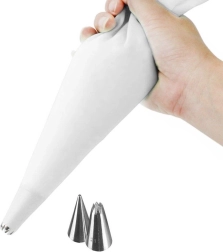 Силиконова пош торбичка с 2 накрайника 30 см