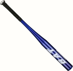 Алуминиева бейзболна бухалка 25" (64 см) – тренировъчна, лека, синя