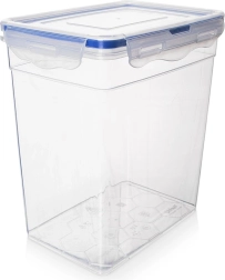 Airtight food storage box with lid and seal 3 l