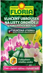 Влажна кърпичка за листа на орхидеи и стайни растения FLORIA 6 г