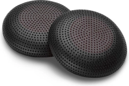 Replacement artificial leather ear pads for poly blackwire 3200 headphones (2 pcs)