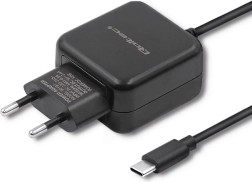 QOLTEC Wall Charger 5 V, 2.4 A, 12 W, USB-C, Black