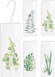 Ceramic radiator humidifier with leaf motif 300 ml