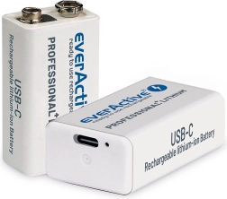 EverActive 9V 550mAh USB-C Battery