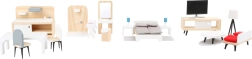 Small Foot complete dollhouse furniture set in Scandinavian style