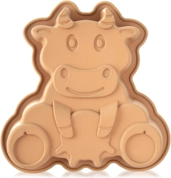 Silicone baking mold cow 20 × 19 × 4.5 cm