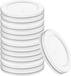 Капачки за бурканчета за кисело мляко 6,2 см, комплект 12 бр.