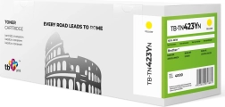 Yellow toner for Brother TN-423Y, new