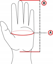 Зимни спортни ръкавици с тъч функция, противоплъзгащо покритие и топла подплата, размер M