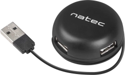 USB хъб Natec Bumblebee 4 порта черен