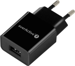 Wall charger 1× USB 12 W 2.4 A everActive