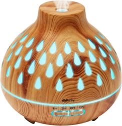 Арома дифузер и овлажнител RUHHY 400 ml с LED подсветка