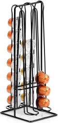 Метална стойка за капсули NESPRESSO, черна, 30 см