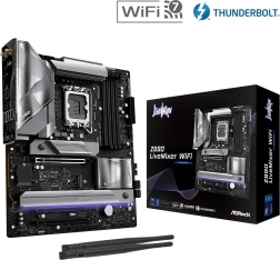 Asrock z890 livemixer wifi atx дънна платка