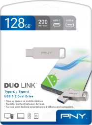 USB флаш диск 128GB PNY DUO LINK USB 3.2 Type-C