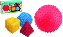 Сет от сензорни геометрични форми LITTLE HERO, 4 бр.