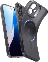 ESR Zero Clear HaloLock Case for iPhone 16 Plus, Black