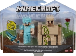 Фигурки Minecraft 8 см – двоен пакет с аксесоари