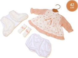Дрешки за кукла LLORENS 42 cm – 4‑частов комплект
