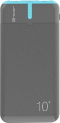 Tracer EnerGo Power Bank 10,000 mAh, gray-blue