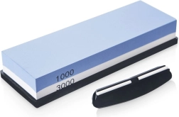 Двуслоен шлайф камък за ножове 18,5 × 6,5 × 3 см ORION