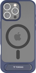Torras Pstand case for iPhone 16 Pro blue