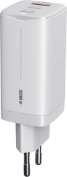 GaN 65 W Wall Charger USB-C, White