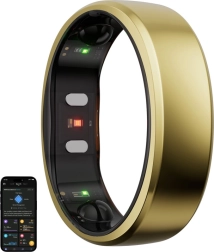 Смарт пръстен RingConn Gen 2 – златен, размер 8