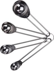 Stainless Steel Measuring Spoons, Set of 4