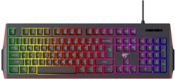 Мембранна геймърска клавиатура HAVIT с RGB подсветка