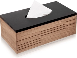 Дървена кутия за хартиени кърпички Line 25 × 13,5 × 9 см
