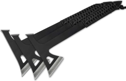 Böker Plus Mohican throwing axe set, black, nylon sheath