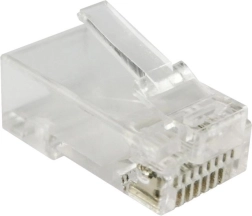 Pass-Through RJ45 UTP Cat. 5e Connector (pack of 100)