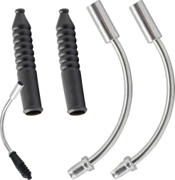 Комплект за V-спирачки на колело с тръбички и гумени маншони