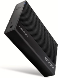 Алуминиев външен корпус AXAGON EE35-GTR с USB 3.2 Gen1 и SATA 6G за 3.5" дискове