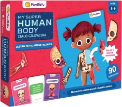 Playshifu My Super Human Body – човешкото тяло, магнитен образователен комплект