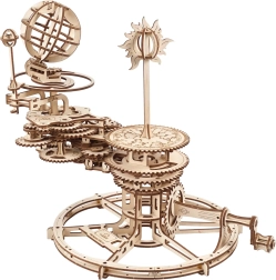 Дървен механичен пъзел tellurium UGEARS