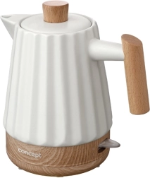 Ceramic electric kettle 1.5 l white