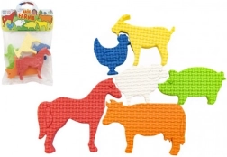 Пяна стикери за вода Нашата ферма – 6 бр.