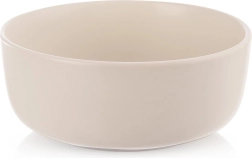 Cream ceramic bowl Skandi 16 cm, 830 ml