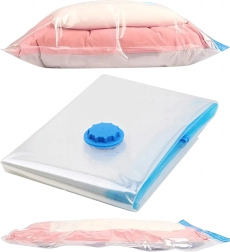 Vacuum storage bag for clothing and bedding 60 × 80 cm