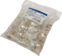 Конектори RJ45 CAT5 неекранирани 8P8C – опаковка 100 бр.